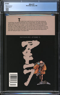 Akira (1988) #17 CGC 9.8 NM/MT