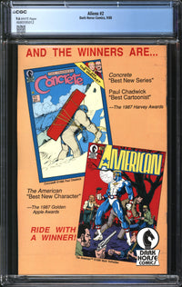 Aliens (1988) #2 CGC 9.6 NM+