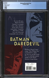 Batman/Daredevil (2000) #1 CGC 9.8 NM/MT