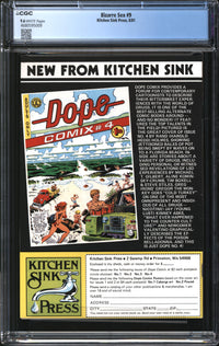 Bizarre Sex (1972) #9 CGC 9.6 NM+