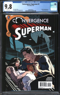 Convergence Superman (2015) #2 CGC 9.8 NM/MT