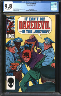 Daredevil (1964) #218 CGC 9.8 NM/MT
