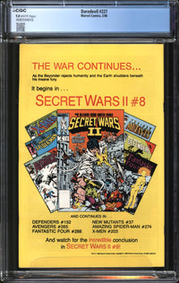 Daredevil (1964) #227 CGC 9.8 NM/MT