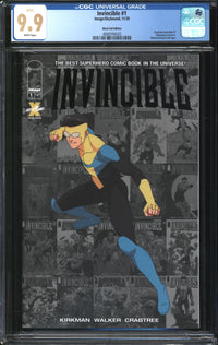 Invincible (2020) #1 Black Foil Edition CGC 9.9 MINT