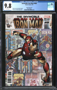 Invincible Iron Man (2017) #600 Olivier Coipel Variant CGC 9.8 NM/MT