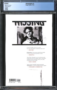 Killadelphia (2019) #1 CGC 9.8 NM/MT