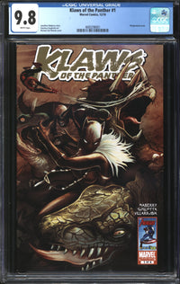 Klaws Of The Panther (2010) #1 CGC 9.8 NM/MT