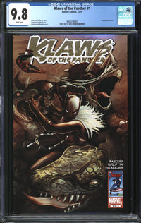 Klaws Of The Panther (2010) #1 CGC 9.8 NM/MT