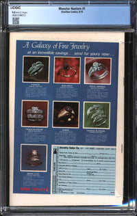 Monster Hunters (1975) #1 CGC 9.8 NM/MT