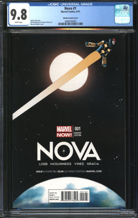 Nova (2013) #1 Marcos Martin Variant CGC 9.8 NM/MT