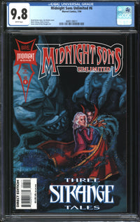 Midnight Sons Unlimited (1993) #6 CGC 9.8 NM/MT