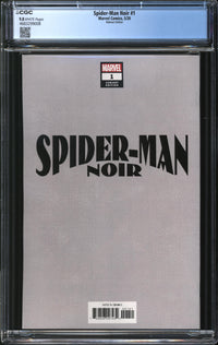 Spider-Man Noir (2020) #1 Walmart Edition CGC 9.8 NM/MT