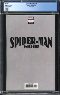 Spider-Man Noir (2020) #1 Walmart Edition CGC 9.8 NM/MT