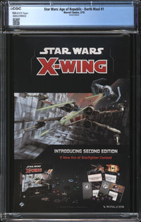 Star Wars: Age Of Republic - Darth Maul (2019) #1 Variant Edition CGC 9.8 NM/MT