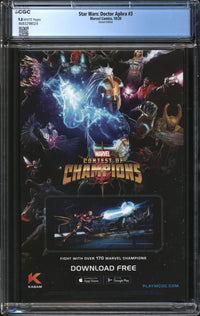 Star Wars: Doctor Aphra (2020) #3 Mahmud Asrar Variant CGC 9.8 NM/MT