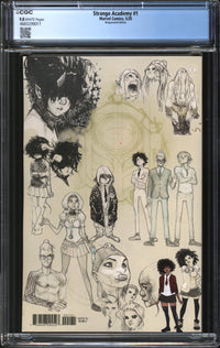 Strange Academy (2020) #1 Wraparound Edition CGC 9.8 NM/MT
