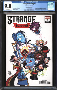 Strange Academy (2020) #1 Skottie Young Variant CGC 9.8 NM/MT
