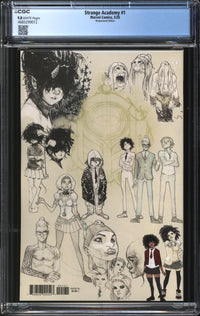 Strange Academy (2020) #1 Wraparound Edition CGC 9.8 NM/MT