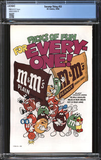 Saga Of The Swamp Thing/Swamp Thing (1982) #53 CGC 9.8 NM/MT