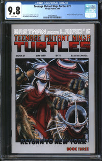 Teenage Mutant Ninja Turtles (1984) #21 CGC 9.8 NM/MT