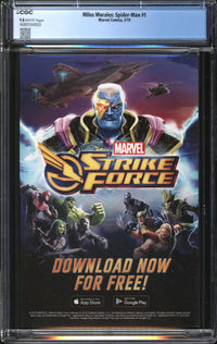 Miles Morales: Spider-Man (2019) #1 CGC 9.8 NM/MT