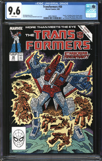 Transformers (1984) #50 CGC 9.6 NM+
