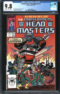 Transformers: Headmasters (1987) #1 CGC 9.8 NM/MT