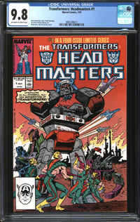 Transformers: Headmasters (1987) #1 CGC 9.8 NM/MT