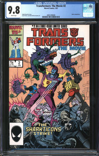Transformers: The Movie (1987) #2 CGC 9.8 NM/MT