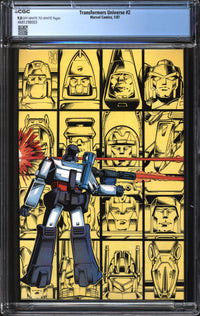 Transformers Universe (1986) #2 CGC 9.8 NM/MT
