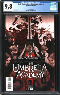 Umbrella Academy: Apocalypse Suite (2007) #1 CGC 9.8 NM/MT