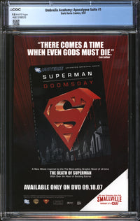 Umbrella Academy: Apocalypse Suite (2007) #1 CGC 9.8 NM/MT