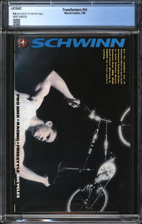 Transformers (1984) #54 CGC 9.8 NM/MT