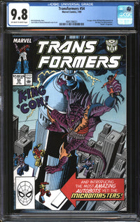 Transformers (1984) #54 CGC 9.8 NM/MT
