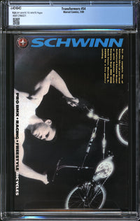 Transformers (1984) #54 CGC 9.8 NM/MT