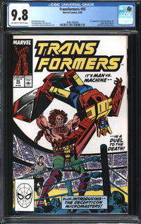 Transformers (1984) #55 CGC 9.8 NM/MT