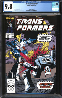 Transformers (1984) #57 CGC 9.8 NM/MT