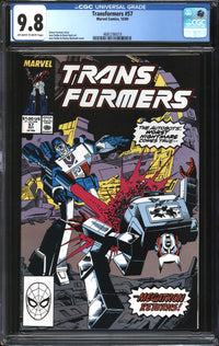 Transformers (1984) #57 CGC 9.8 NM/MT