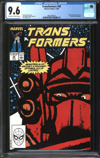 Transformers (1984) #58 CGC 9.6 NM+