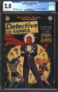 Detective Comics (1937) #168 CGC 2.0 GD