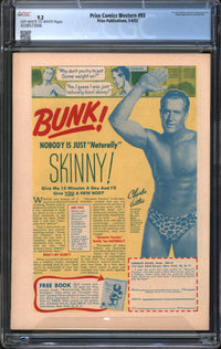 Prize Comics Western (1948) #93 CGC 9.2 NM-