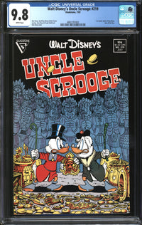 Walt Disney's Uncle Scrooge (1986) #219 CGC 9.8 NM/MT