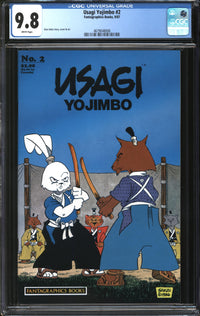Usagi Yojimbo (1987) # 2 CGC 9.8 NM/MT