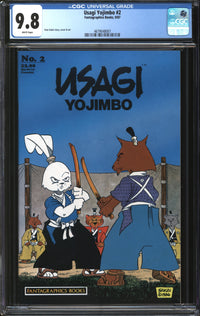 Usagi Yojimbo (1987) # 2 CGC 9.8 NM/MT
