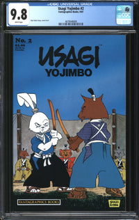 Usagi Yojimbo (1987) # 2 CGC 9.8 NM/MT