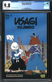 Usagi Yojimbo (1987) # 2 CGC 9.8 NM/MT