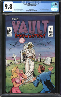 Vault Of Doomnation (1986) #1 CGC 9.8 NM/MT