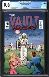 Vault Of Doomnation (1986) #1 CGC 9.8 NM/MT
