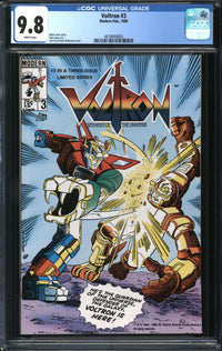 Voltron (1985) #3 CGC 9.8 NM/MT