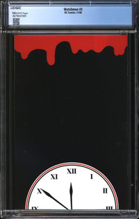 Watchmen (1986) # 3 CGC 9.8 NM/MT